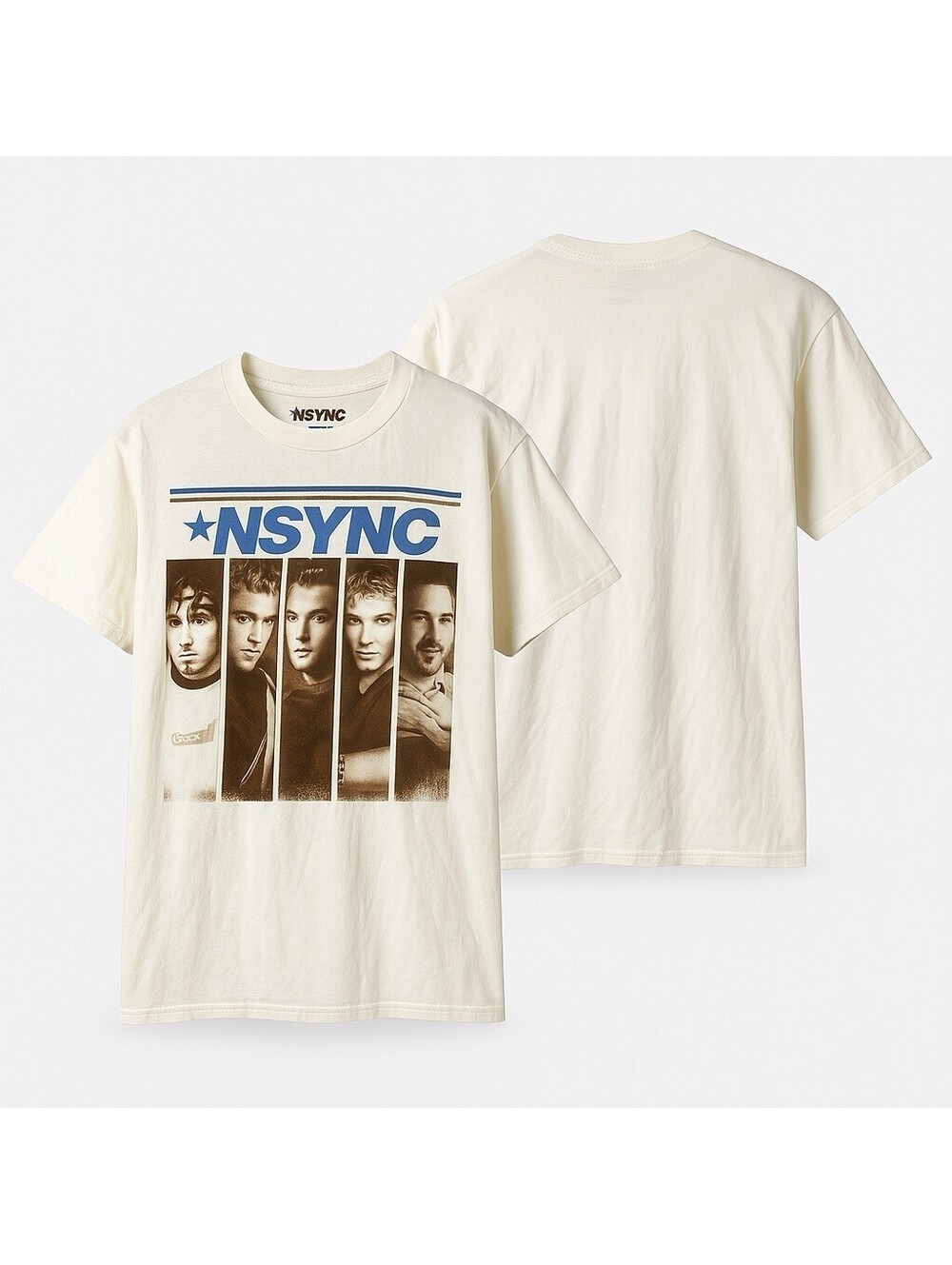 NSYNC Shirt Mens Medium White TShirt NWT